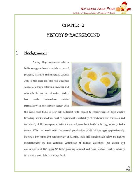 Poultry Project Report Pdf