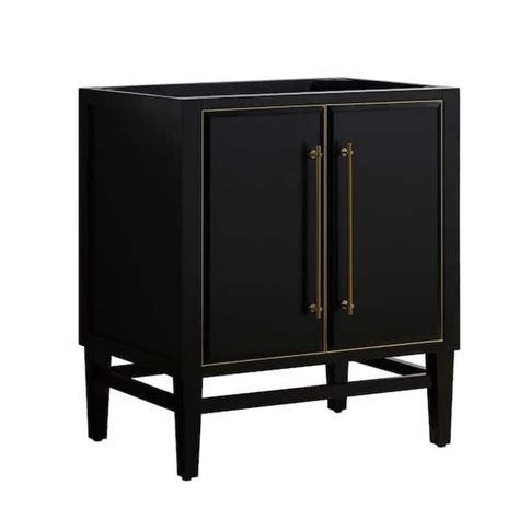 30 Inch Black Bathroom Vanity Semis Online