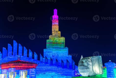 Harbin International Ice And Snow Sculpture Festival Is An Annual Winter Festival In Harbin