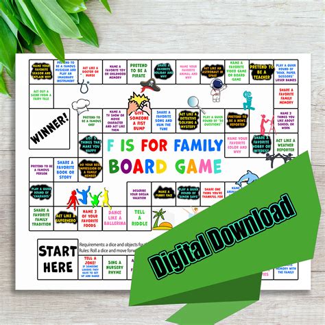 Family Board Game, Family-friendly Board Game, Perfect Gift for ...