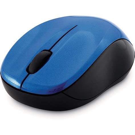 Verbatim Silent Wireless Blue LED Mouse - Blue - Blue LED - Wireless ...