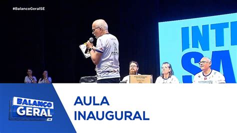 Aula inaugural marca início do ano letivo 2024 da rede de ensino de