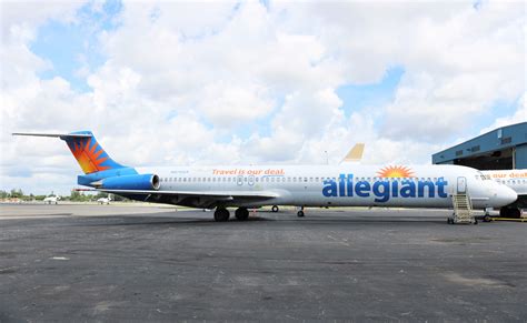 Allegiant Airs Retired Md 80s At Birmingham Airport Spotting