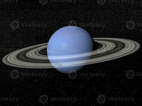 Neptune and rings - 3D render 30962645 Stock Photo at Vecteezy