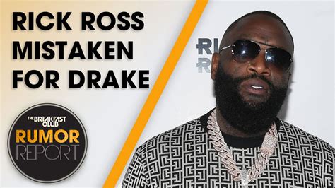 Rick Ross Responds To Being Mistaken For Drake Antonio Brown To Be