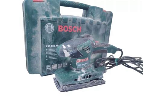 SZLIFIERKA OSCYLACYJNA BOSCH PSS 200 AC WALIZKA BOSCH PSS 200 AC