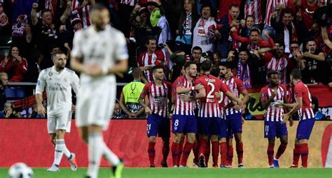 Real Madrid Vs Atlético Madrid 2 4 Goles Y Video Resumen Del Partido Por Supercopa De Europa