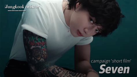 Jungkook Seven Campaign Short Film Twixtor Clips HD Sharpen