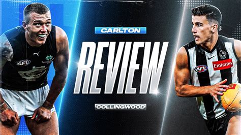 Review Carlton V Collingwood AFL Round 23 2022 YouTube