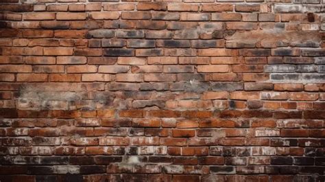 Retro Industry Construction Vintage Brick Wall Background Texture