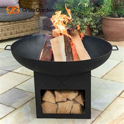 China Outdoor Rust Corten Steel Brasero Barbecue Manufacturers