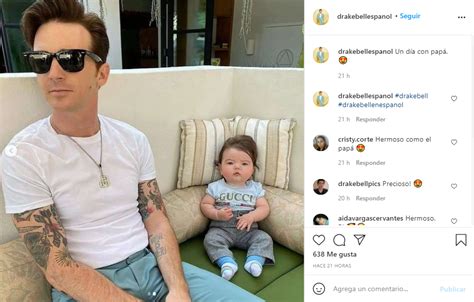 Se Arrepinti Drake Bell Y Su Hijo Posan Juntos Elimina La Foto