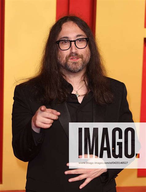 March 11 2024 Beverly Hills Ca Usa Sean Lennon Attends The 2024 Vanity Fair Oscar Party Hosted