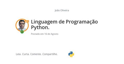 Linguagem de Programação Python