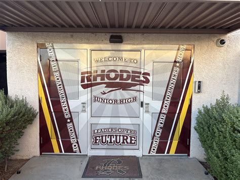 Rhodes Junior High School... - Rhodes Junior High School