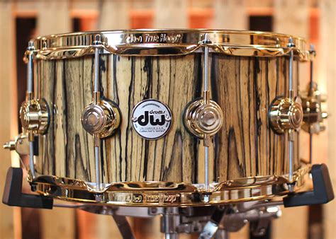 DW 6 5x14 Collector S Cherry VLT Royal Ebony Snare Drum Reverb