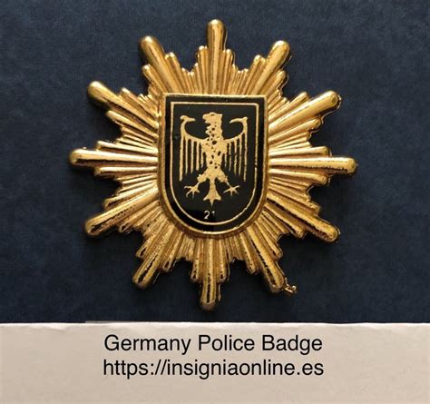 Germany Police Badge Police Badge Badge Police