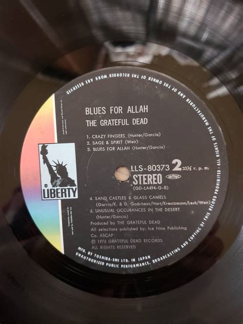 Yahoo オークション Greatful Dead グレイトフル デッド Lp ブルース