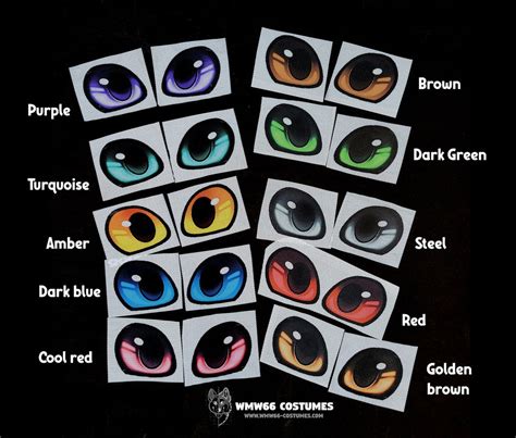 Fursuit Eye Mesh For 2d Eyes Shape C Etsy