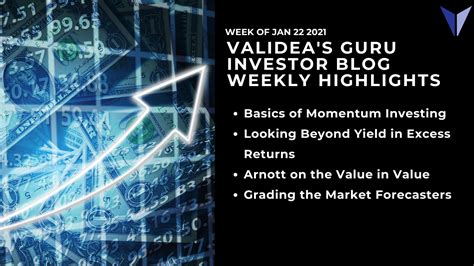 Guru Investor Blog Weekly Highlights Validea S Guru