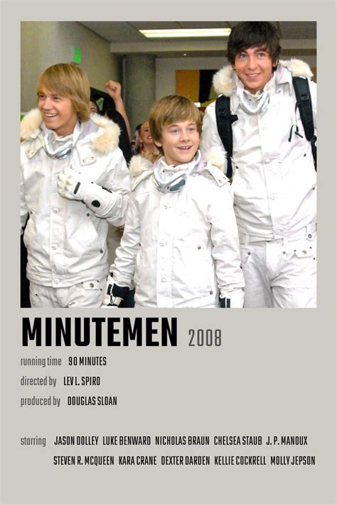 Minutemen Jason Dolley Disney Tv Movies Luke Benward