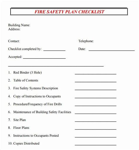 Site Safety Plan Template Awesome Safety Plan Template 7 Documents In ...