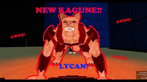 Ro Ghoul Lycan New Kagune Full Showcase Ro Ghoul Update Youtube