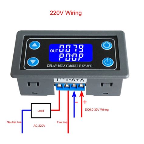 Xy Wj Dc V Ac One Way Relay Module Trigger Delay Loop Timing