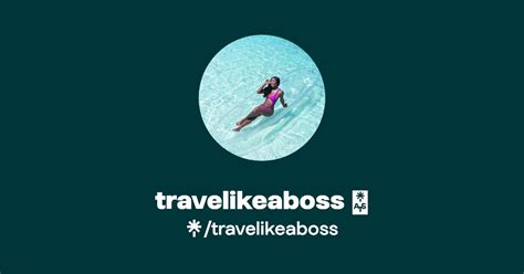 Travelikeaboss 🌎 Instagram Tiktok Linktree