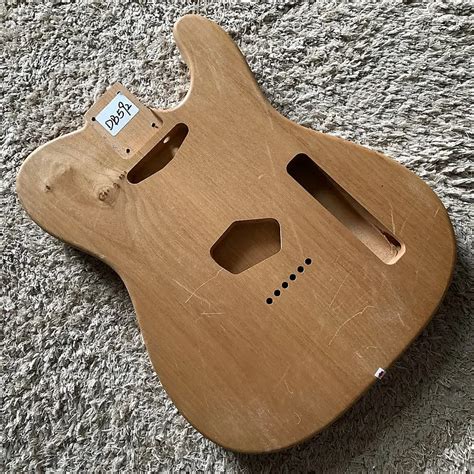 Solid Alder Wood Telecaster Tele Style Guitar Body Diy Reverb