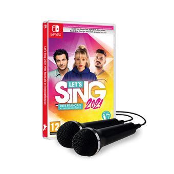 Lets Sing 2021 2 Microphones Hits Français et Internationaux