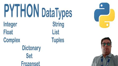 Python Data Type Integer Float Complex List Tuple String Set Frozenset