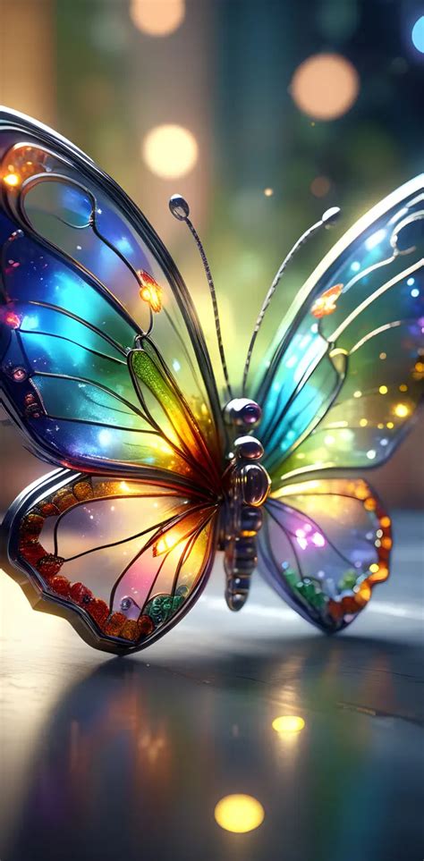 Glass Butterfly Wallpaper By Cyberpunk Demon Download On Zedge™ C0fd