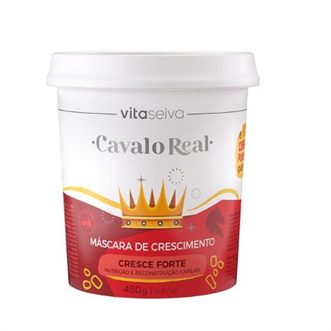 Mascara De Crescimento Vita Seiva Capilar Cavalo Real G Shopee Brasil