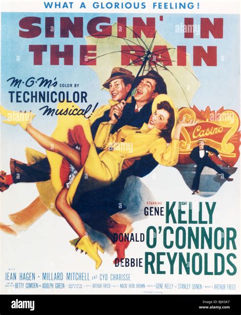 Singing In The Rain Broadway Poster