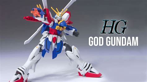 HG God Gundam Bandai Product Preview USA Gundam TV YouTube