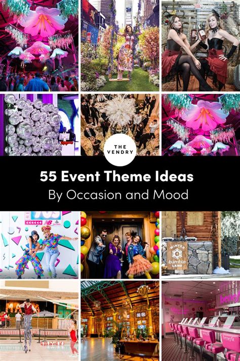 55 Event Themes | Event themes, Corporate event design, Event ideas ...