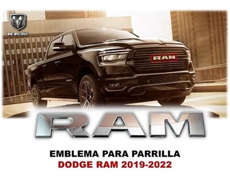 Kit Letras Cromadas Para Parrilla Ram Env O Gratis