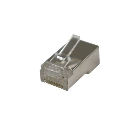 Connecteur Rj45 Mâle Ftp Cat 6 Pour Câbles De Données Televes Boîte 50 Unités