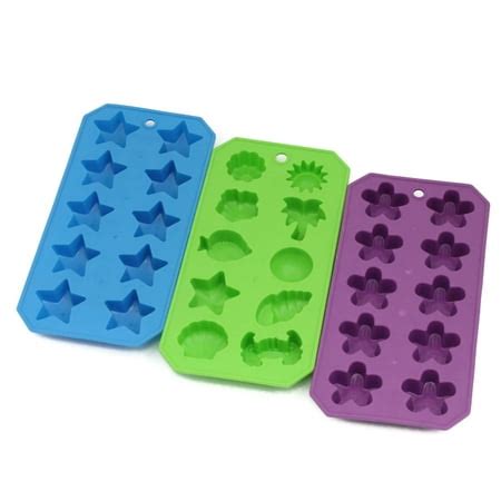 Ice Cube Tray, Shapes (set of 3) - Walmart.com