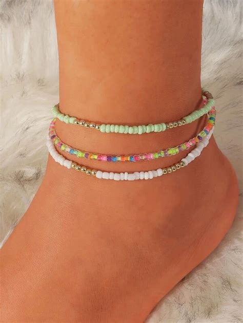 Handmade Ankle Bracelets Beaded Ankle Bracelets Anklet Bracelet