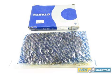 Amazon NEW RENOLD 80 1 80RB 1 IN 10FT SINGLE STRAND RIVETED ROLLER