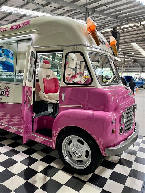 Ice Cream Van Ice Cream Truck Vintage Ice Cream British American