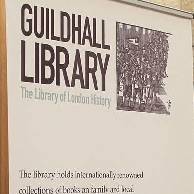 Guildhall Library - History Collections