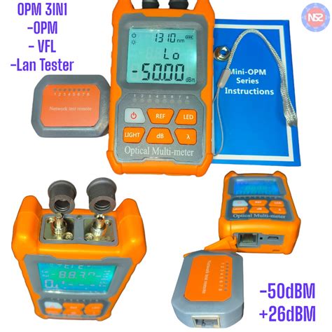 Jual Opm In Optical Power Meter Fiber Opitc Novker Original Alat Ukur