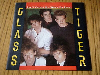 Glass Tiger Don T Forget Me When I M Gone Vinyl Ex Ebay