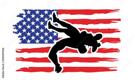 Wrestling Svg Png Wrestling Svg Png Wrestling Usa Flag Svg American