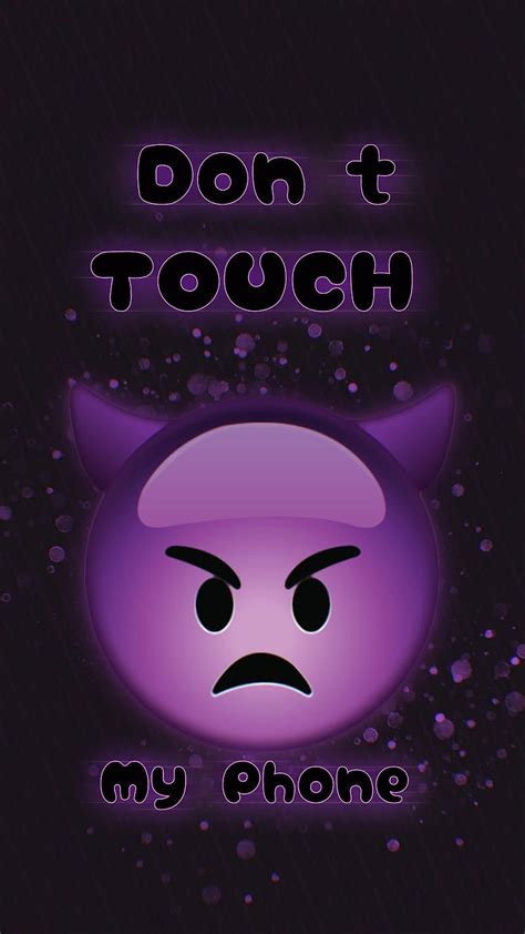 Don T Touch My Phone Aesthetic Wallpapers [150 ] 🚫📱