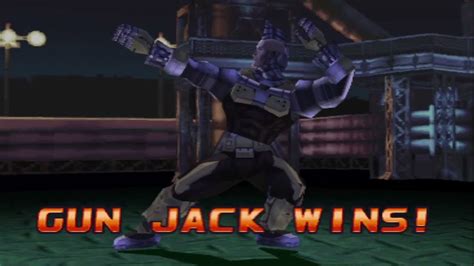 Tekken Gun Jack Intros Win Poses Youtube