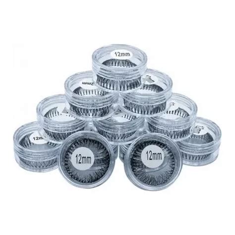 Kit 12 Unidades Tufos Cílios De Pote Tufinho Alongamento Frete Grátis